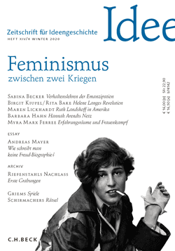 Cover ZIG, Heft XIV/4 Winter 2020 